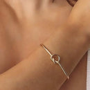 Bracelete Nó Regulável - Fechado ou Aberto