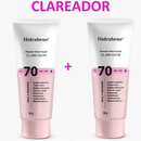 Protetor Solar Facial HidraBene FPS 70 – Toque Seco e Efeito Matte
