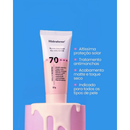 Hidrabene Protetor Solar Facial Clareador FPS 70 Antissinais Clareia a pele Toque Seco 50g Unidade ou Kit Toque Seco