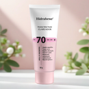 Hidrabene Protetor Solar Facial Clareador FPS 70 Antissinais Clareia a pele Toque Seco 50g Unidade ou Kit Toque Seco